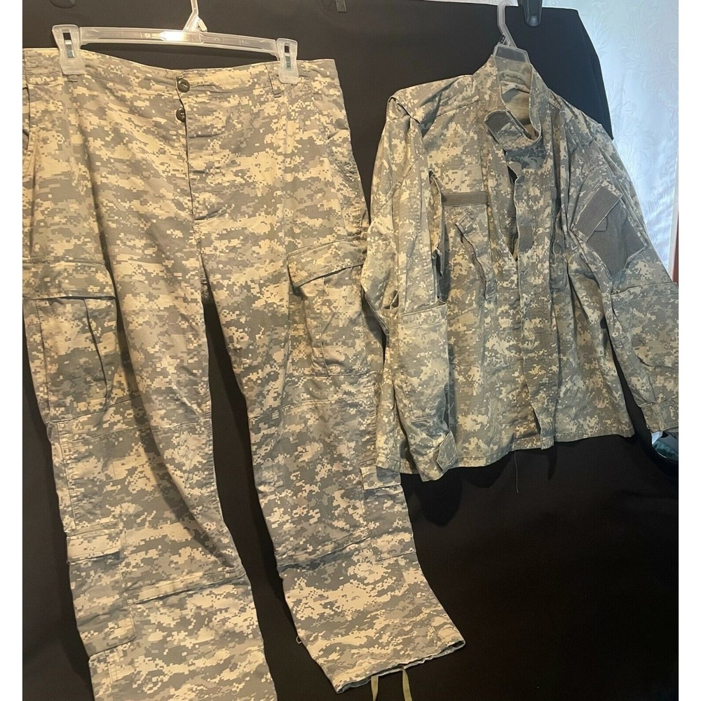 Hunter Star Mens Tactical Shirt & Pants Hunting Camo  Uniform  Mens SZ  XLarge